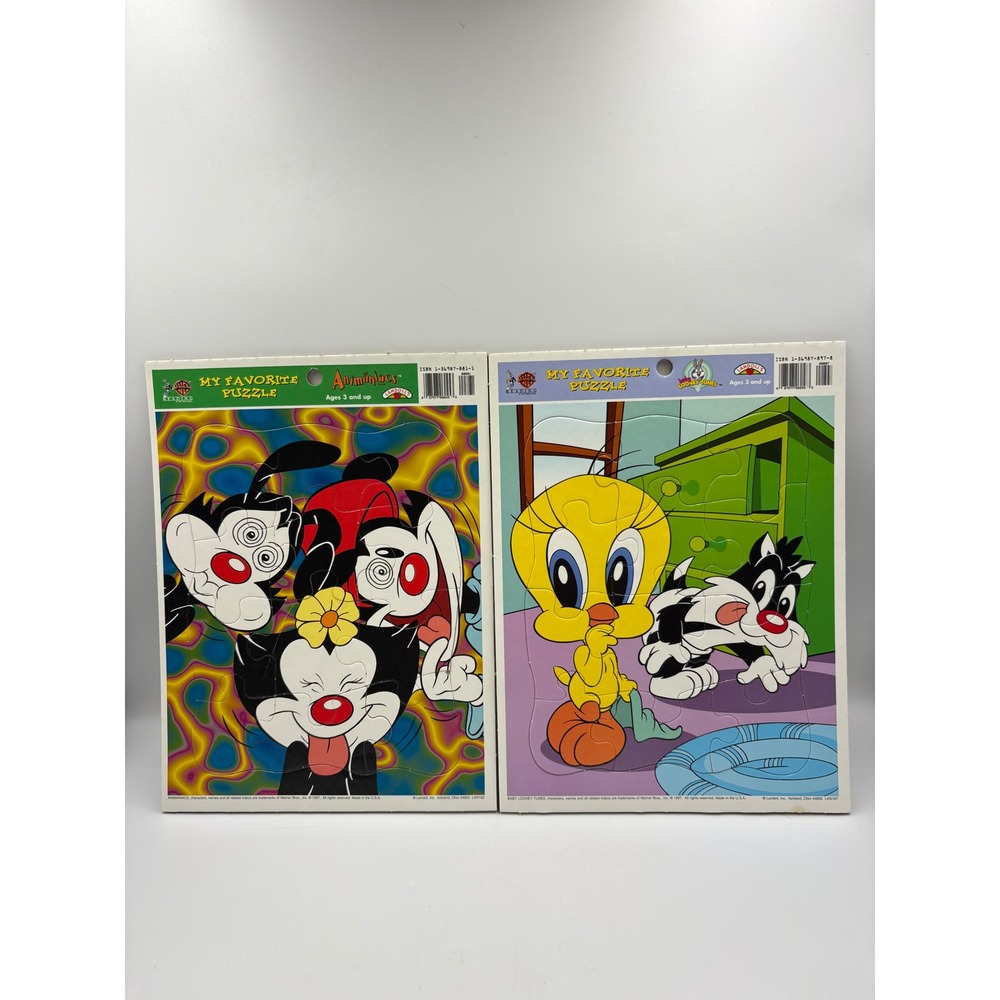 Landoll's Tray Puzzle Kids Good Animaniacs Looney Tunes 2pk
